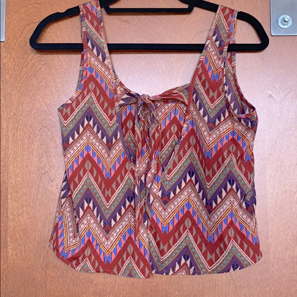 ❤️tie back crop top
